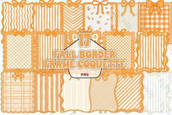Download Fall Border Frame Coquette PNG - Frame Collection