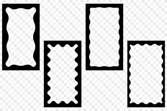 Download Social Media Wavy Border Frame Templates - Frame Collection