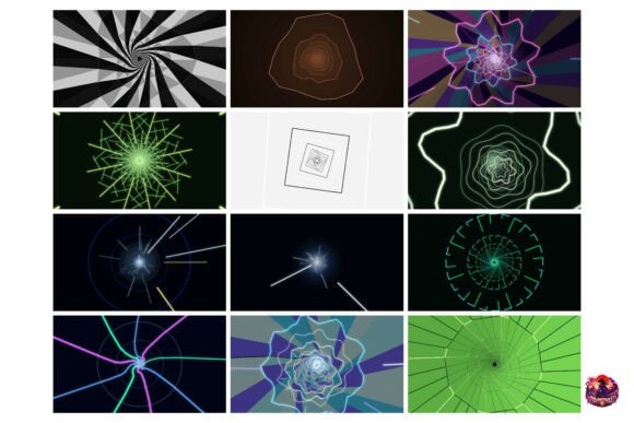 Download Abstract Tunnel Motion Graphics for Editors - Abstract Collection