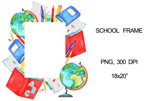 Download Back to School Teacher Border, Frame PNG - Frame Collection