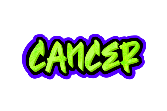 Download Cancer Zodiac Sign Text Design - Text design Collection