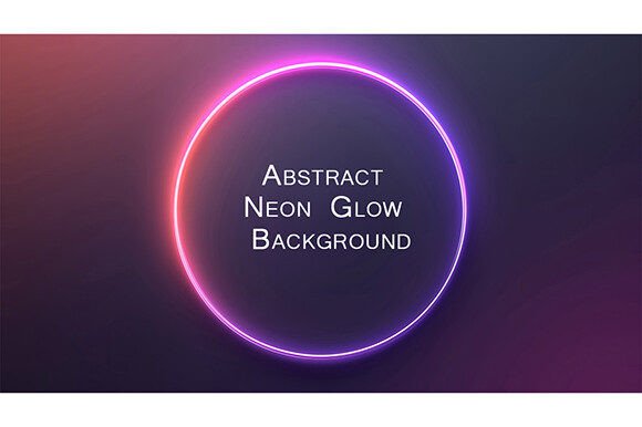 Download Abstract Neon Glow Background - Abstract Collection