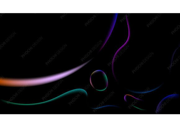 Download Abstract Tech Neon Fluid Background - Abstract Collection